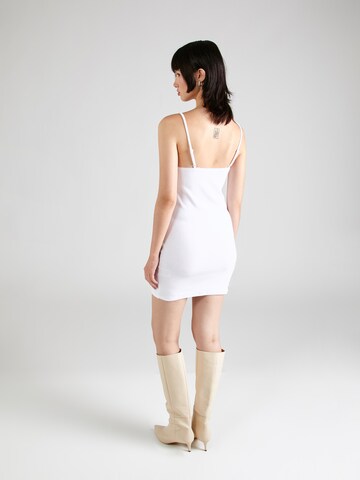 Cotton On - Vestido 'Pointelle' en blanco