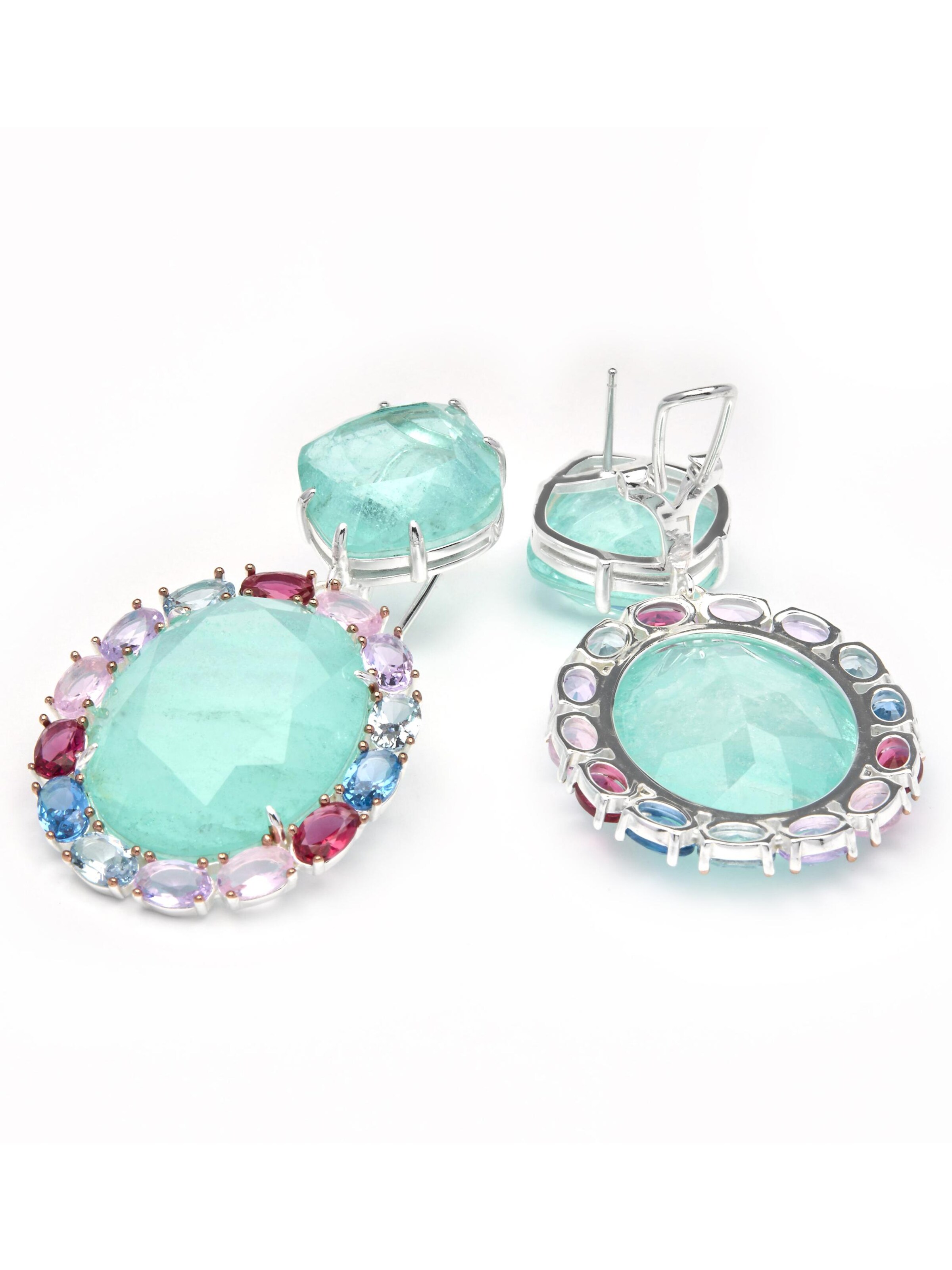 Luxenter Earrings 'WADA' in Blue