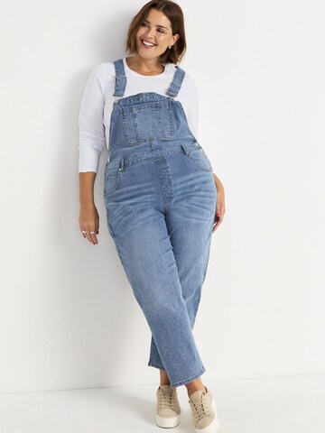 Cellbes of Sweden Regular Dungaree jeans in Blue: front
