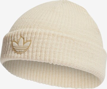 ADIDAS ORIGINALS Beanie 'Adicolor Contempo' in Beige: front