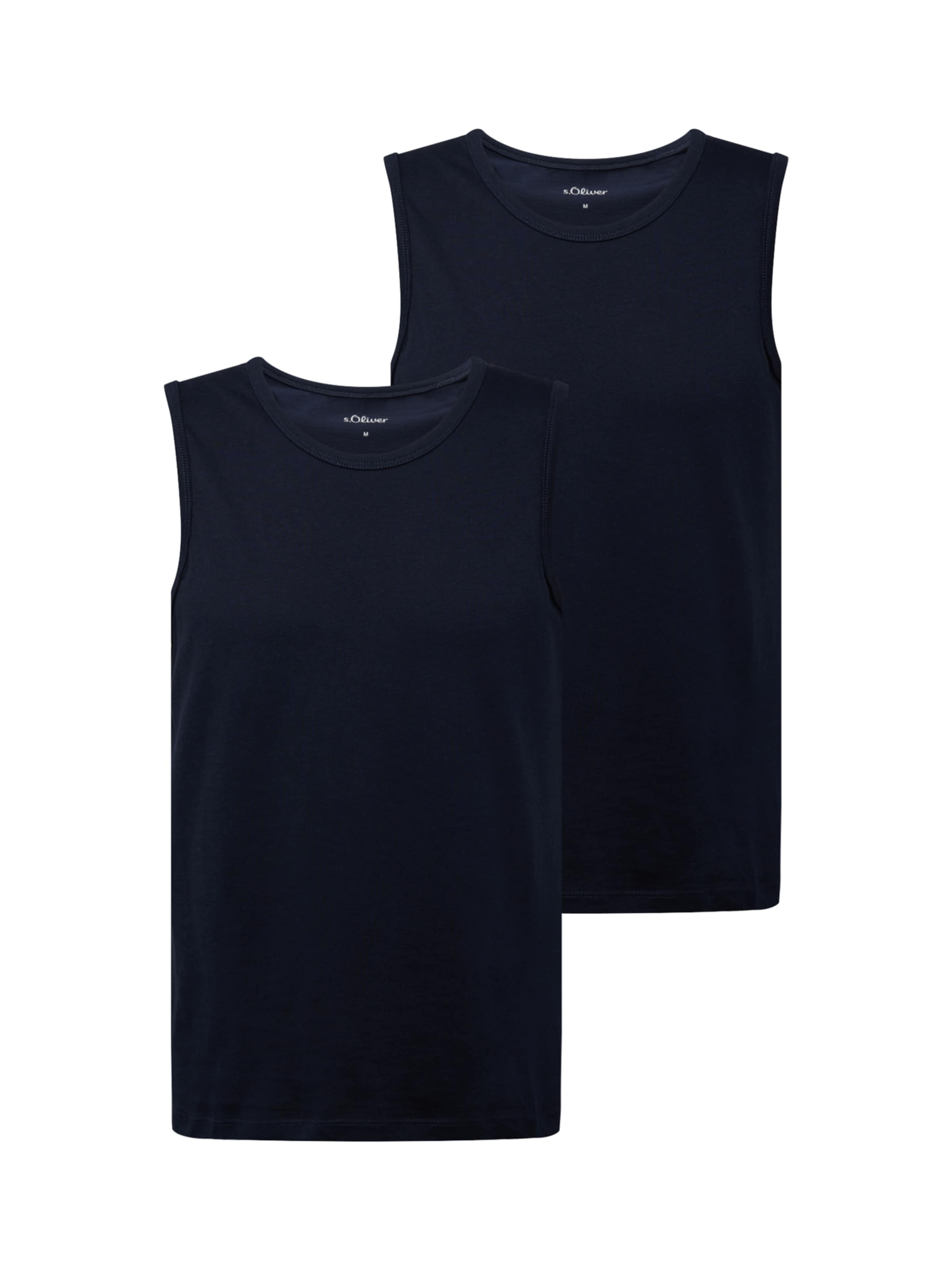 T-Shirt s.Oliver en bleu : devant