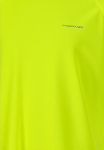 ENDURANCE Performance Shirt 'Actty' in Yellow