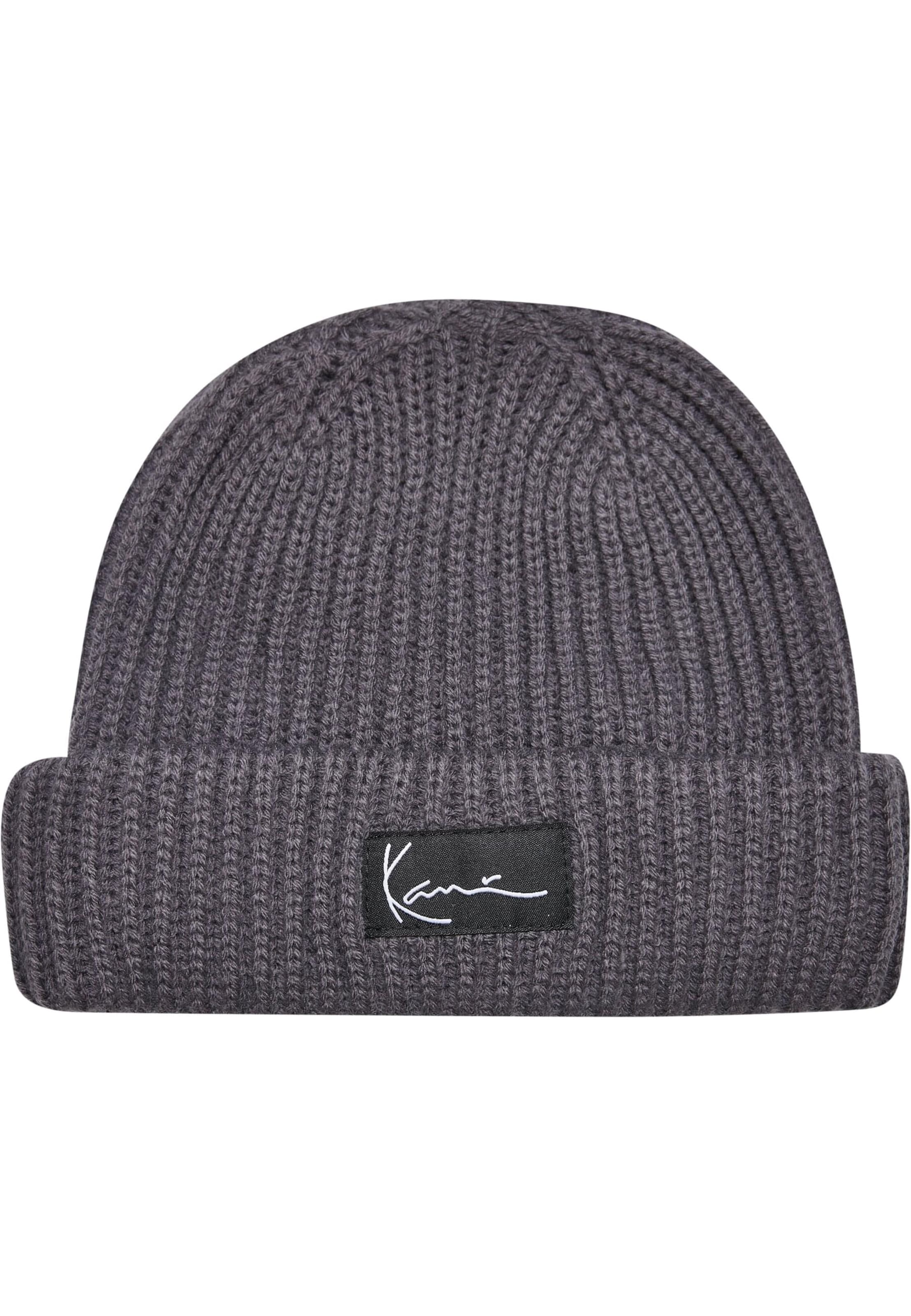 Bonnet Karl Kani en gris : devant