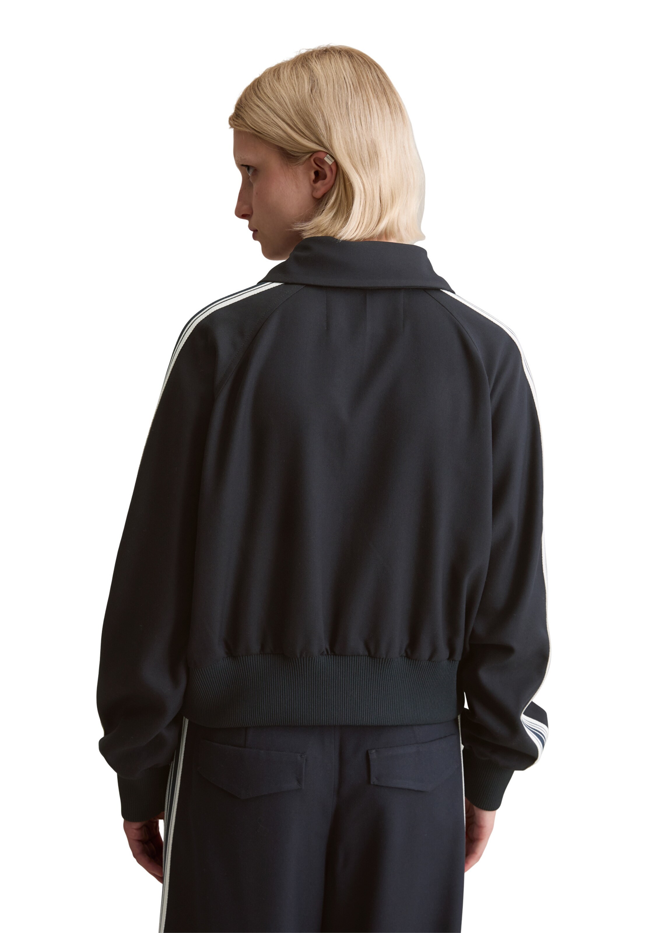 Marc O'Polo DENIM Tussenjas in Zwart