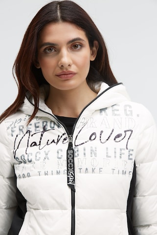 Soccx Winter Jacket in White