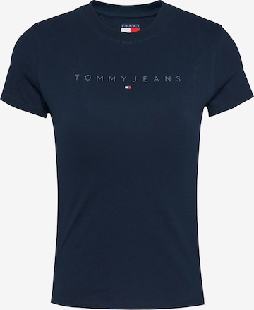 Tommy Jeans Koszulka w kolorze niebieski: przód