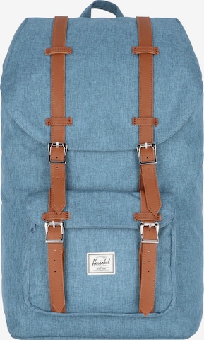 Herschel Backpack 'Little America' in Blue: front