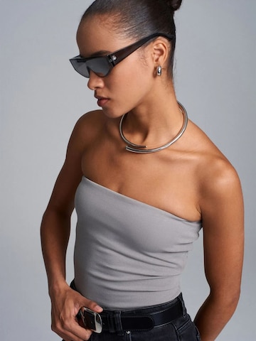 Dilvin Top in Grijs