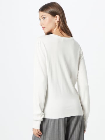 Pull-over 'Tana' Peppercorn en blanc