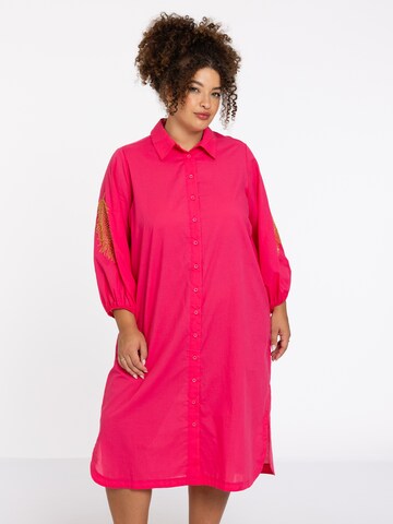 YOEK Kleid in Pink: Vorderseite