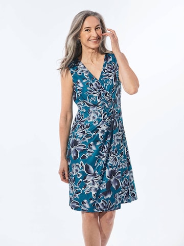 Goldner Avondjurk in Blauw: voorkant