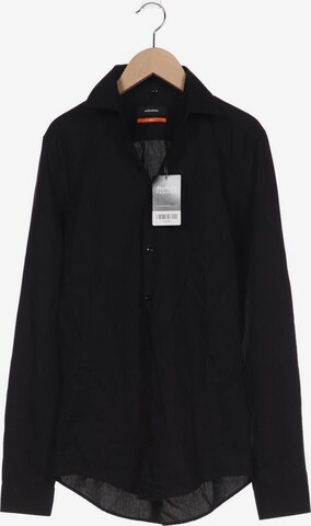 SEIDENSTICKER Button Up Shirt in XS in Black: front