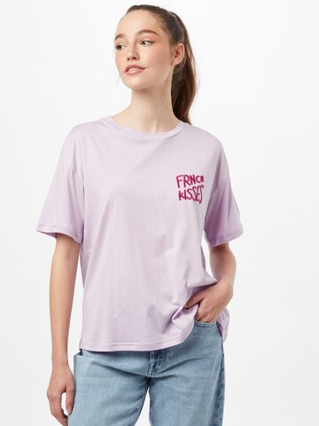 FRNCH PARIS Shirt in Lila: voorkant