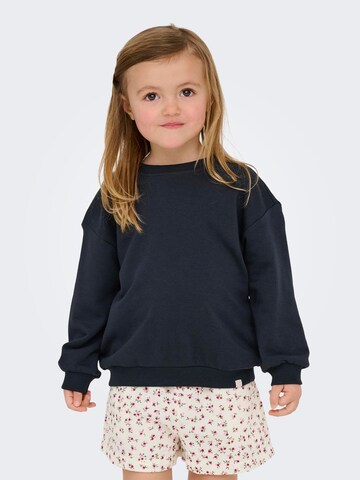 Only Mini Sweatshirt 'KMGGeorgia' in Grijs: voorkant