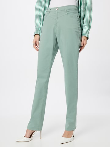 BRAX Regular Pants 'Carola' in Green: front