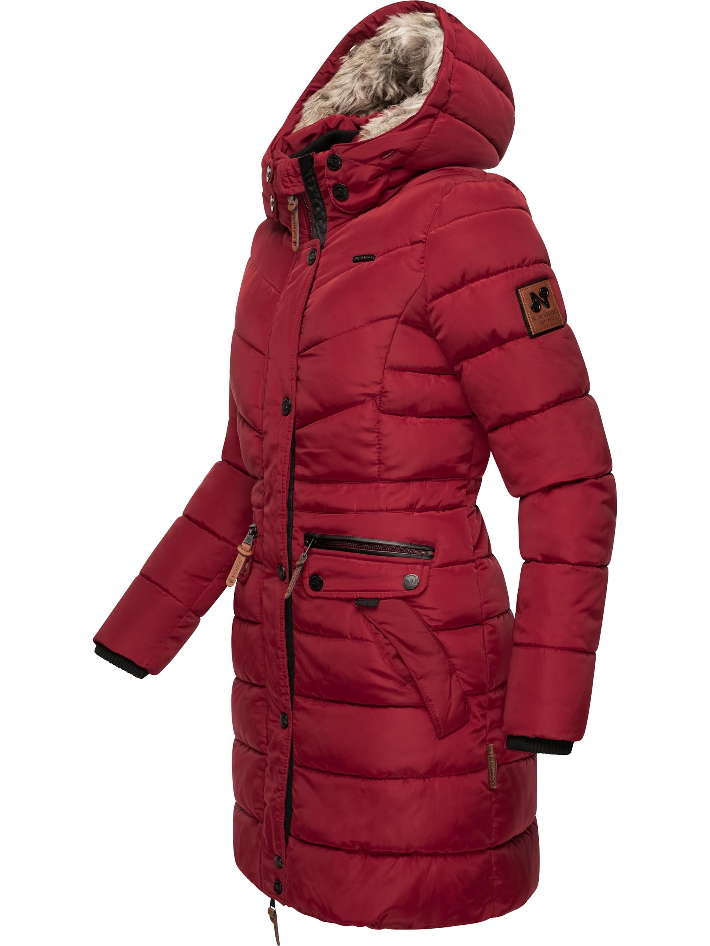NAVAHOO Зимно палто 'Paula' в червено