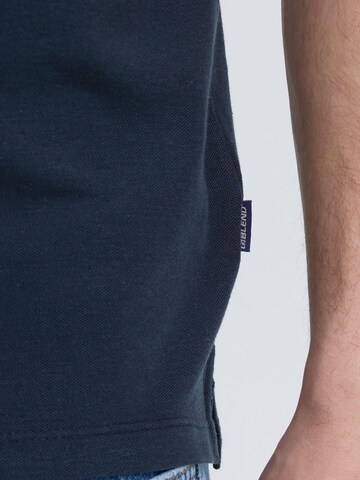 BLEND Poloshirt in Blau