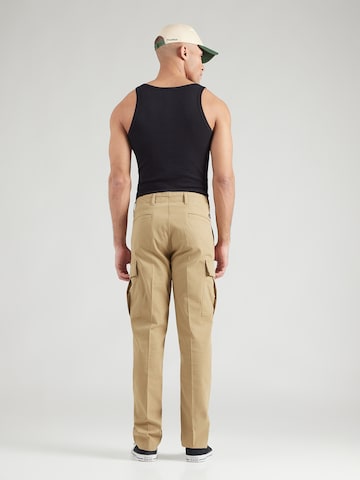 Dockers Regular Hose  'T3 UTILITY CARGO HARVEST GOLD' in Braun