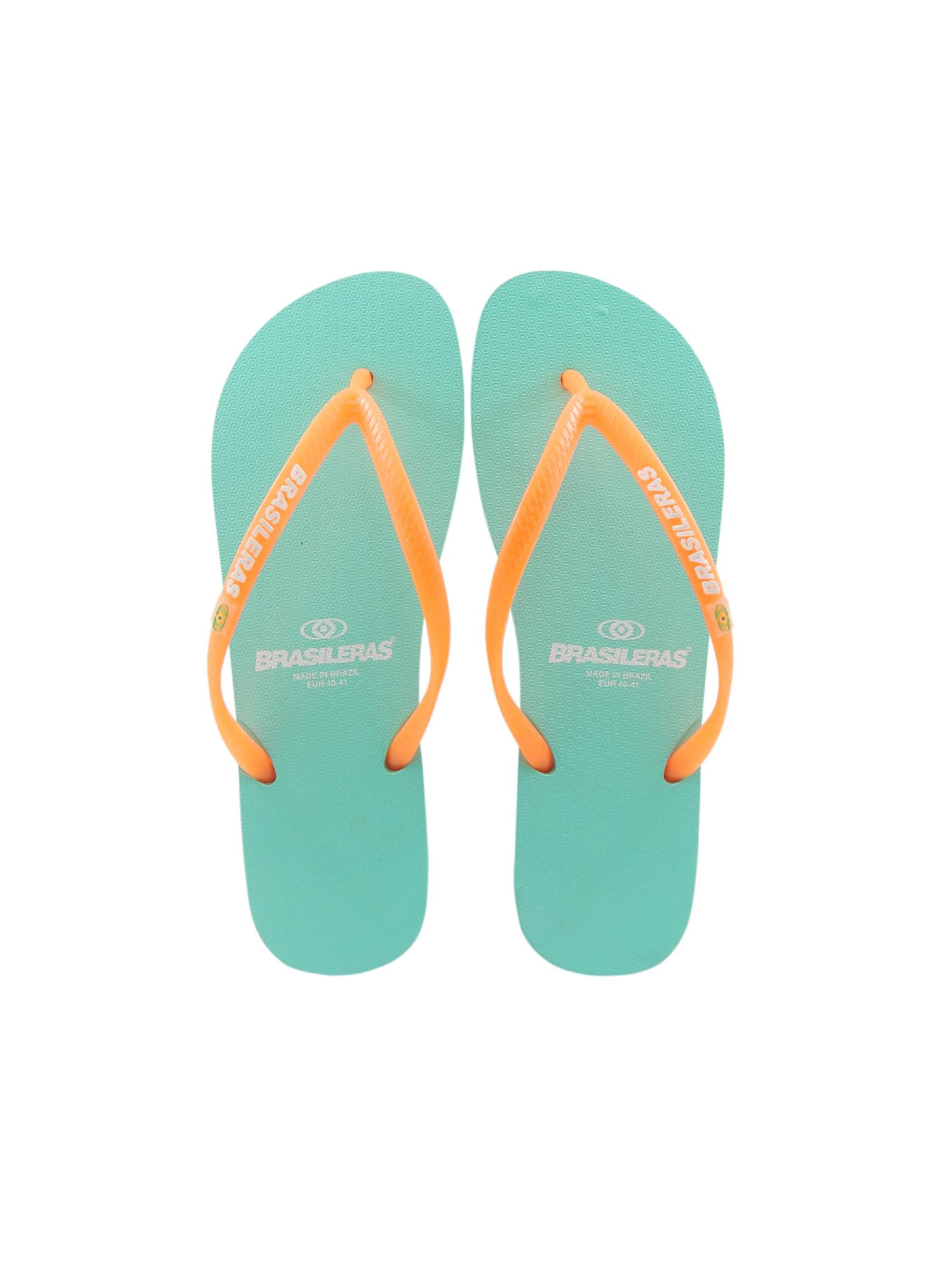 Infradito 'Neon W' di Brasileras in blu