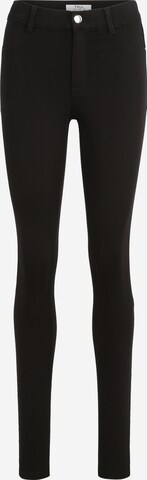 Dorothy Perkins Tall Slimfit Τζιν 'Frankie' σε μαύρο: μπροστά