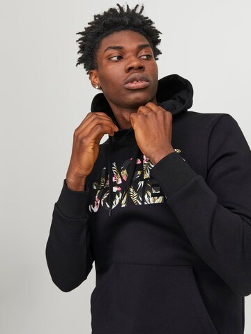 Felpa 'JEFF' di JACK & JONES in nero