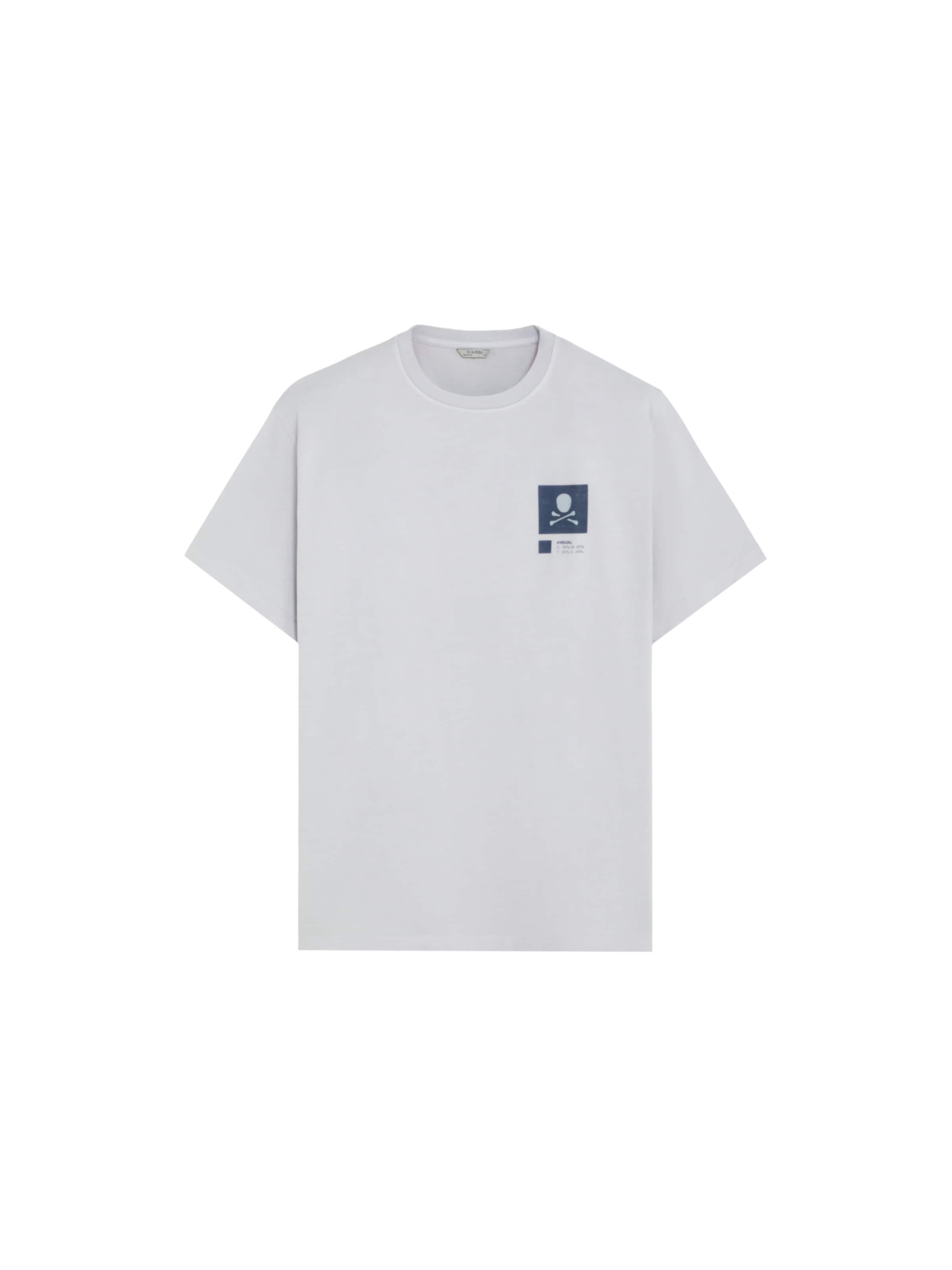 Scalpers Museum Tee ' ' in Lila: Vorderseite