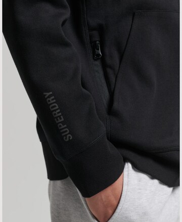 Superdry Sweatjacke in Schwarz