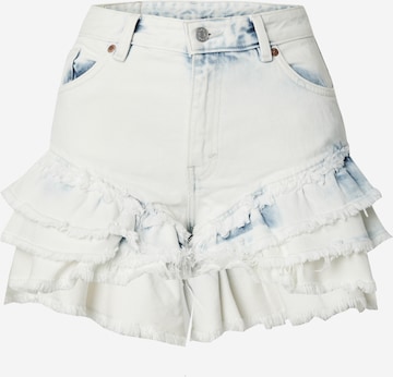 mėlyna Monki Standartinis Džinsai: priekis