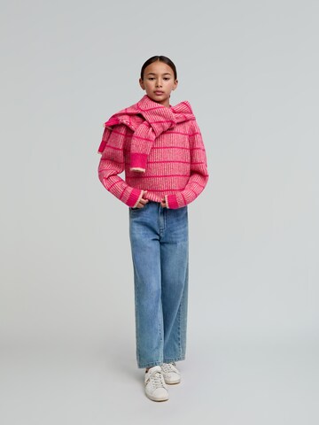 Scalpers Wide leg Jeans in Blue: front