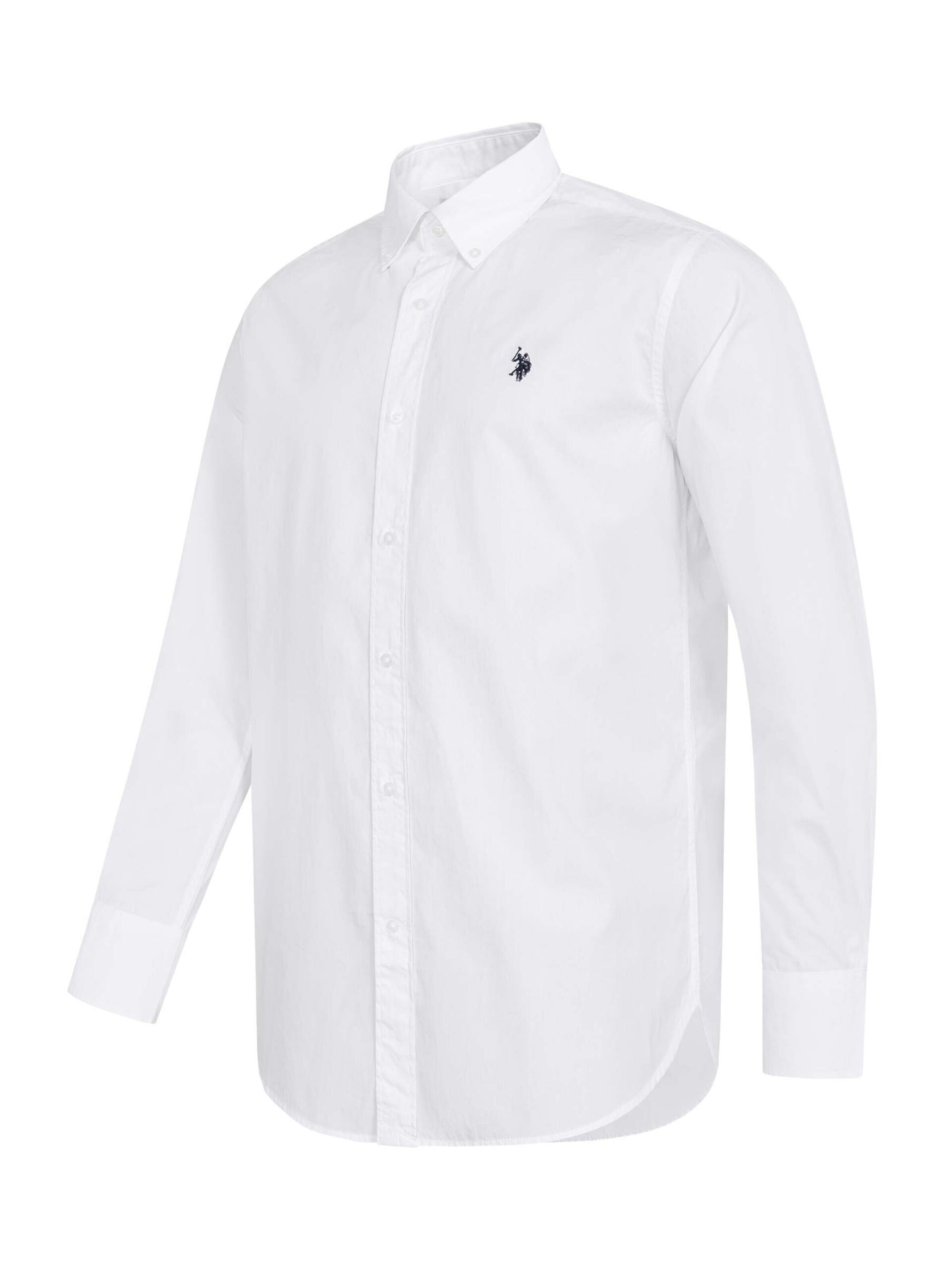 U.S. POLO ASSN. Regular Fit Hemd in Weiß
