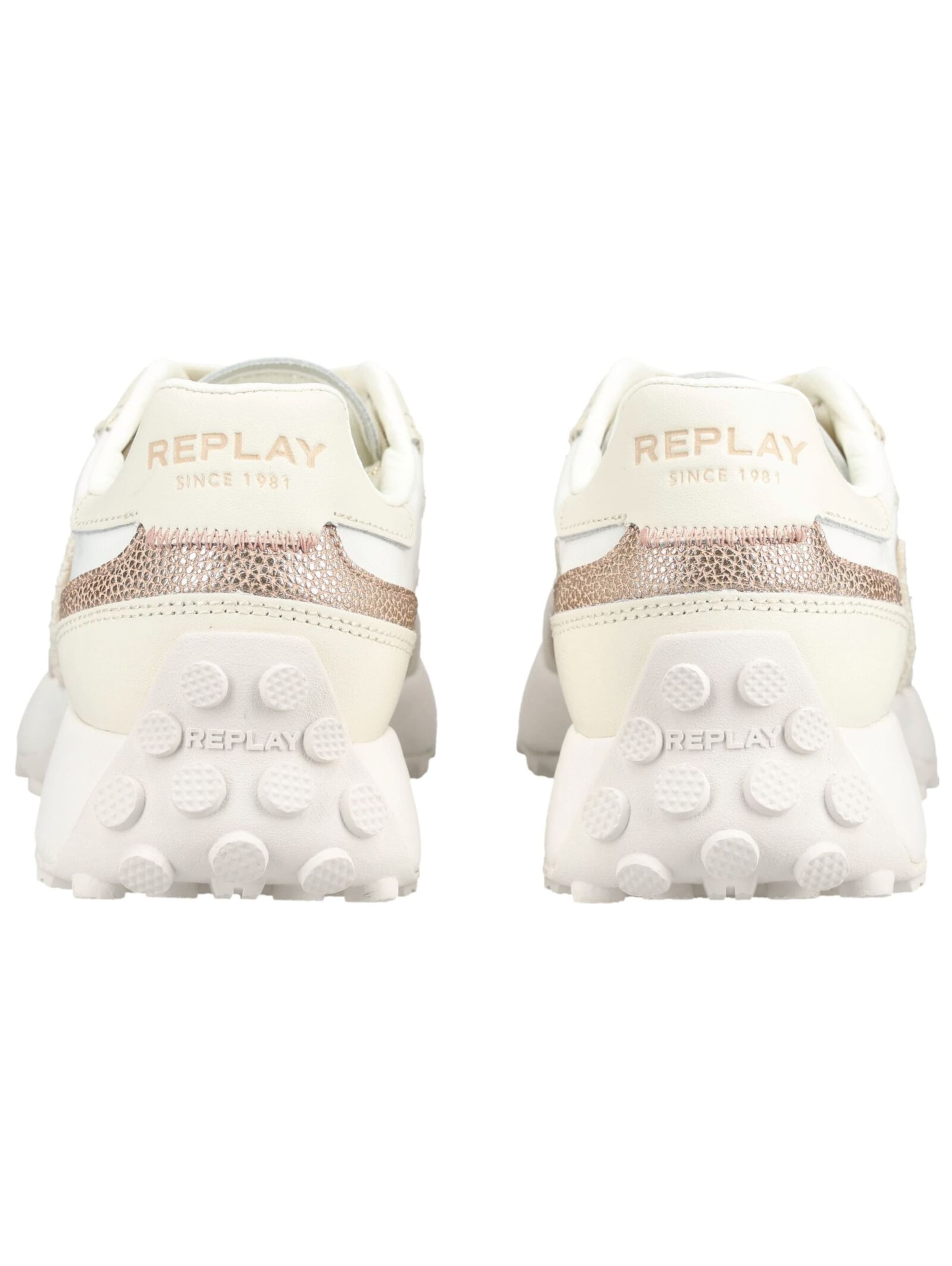 REPLAY Sneakers laag in Wit