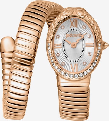 Just Cavalli Uhr in Bronze: Vorderseite
