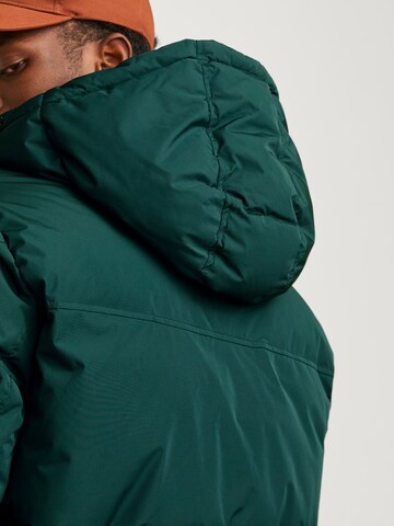 žalia JACK & JONES Žieminė striukė 'JJEBRADLEY'