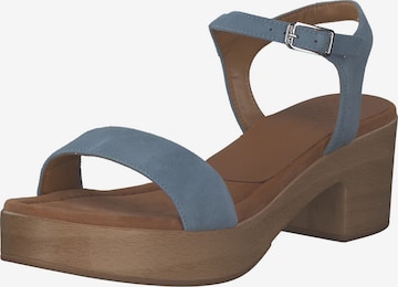 UNISA Sandalen met riem 'Irita' in Blauw: voorkant