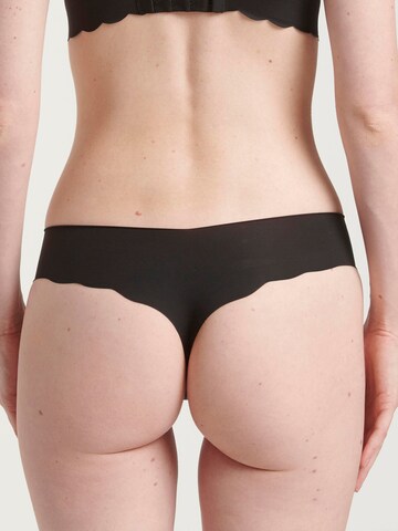 SLOGGI Thong ' ZERO Microfibre 2.0 Hipstring ' in Black