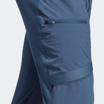 Regular Pantalon outdoor 'Zupahike' ADIDAS TERREX en bleu