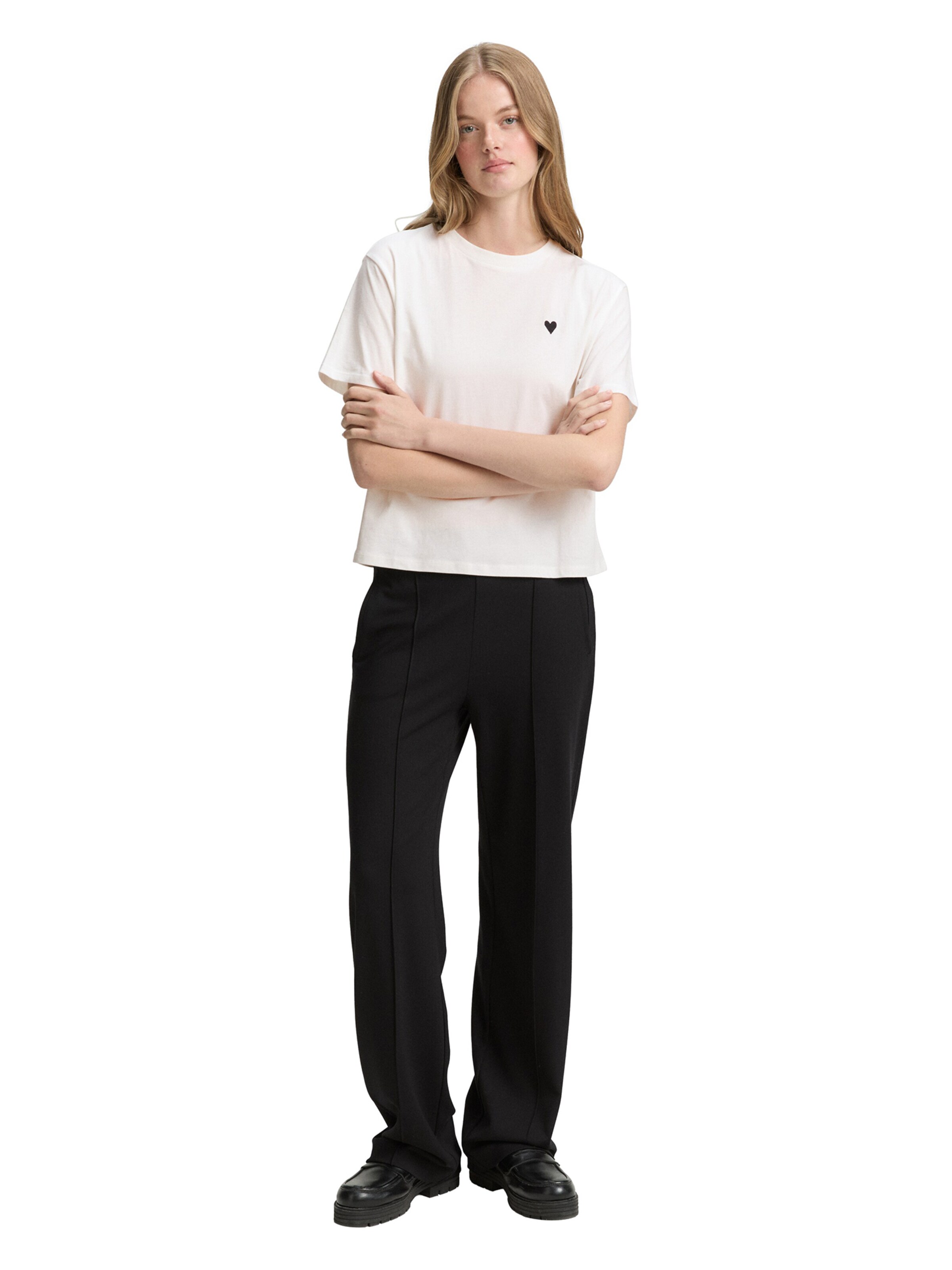 TOM TAILOR Majica | bela barva