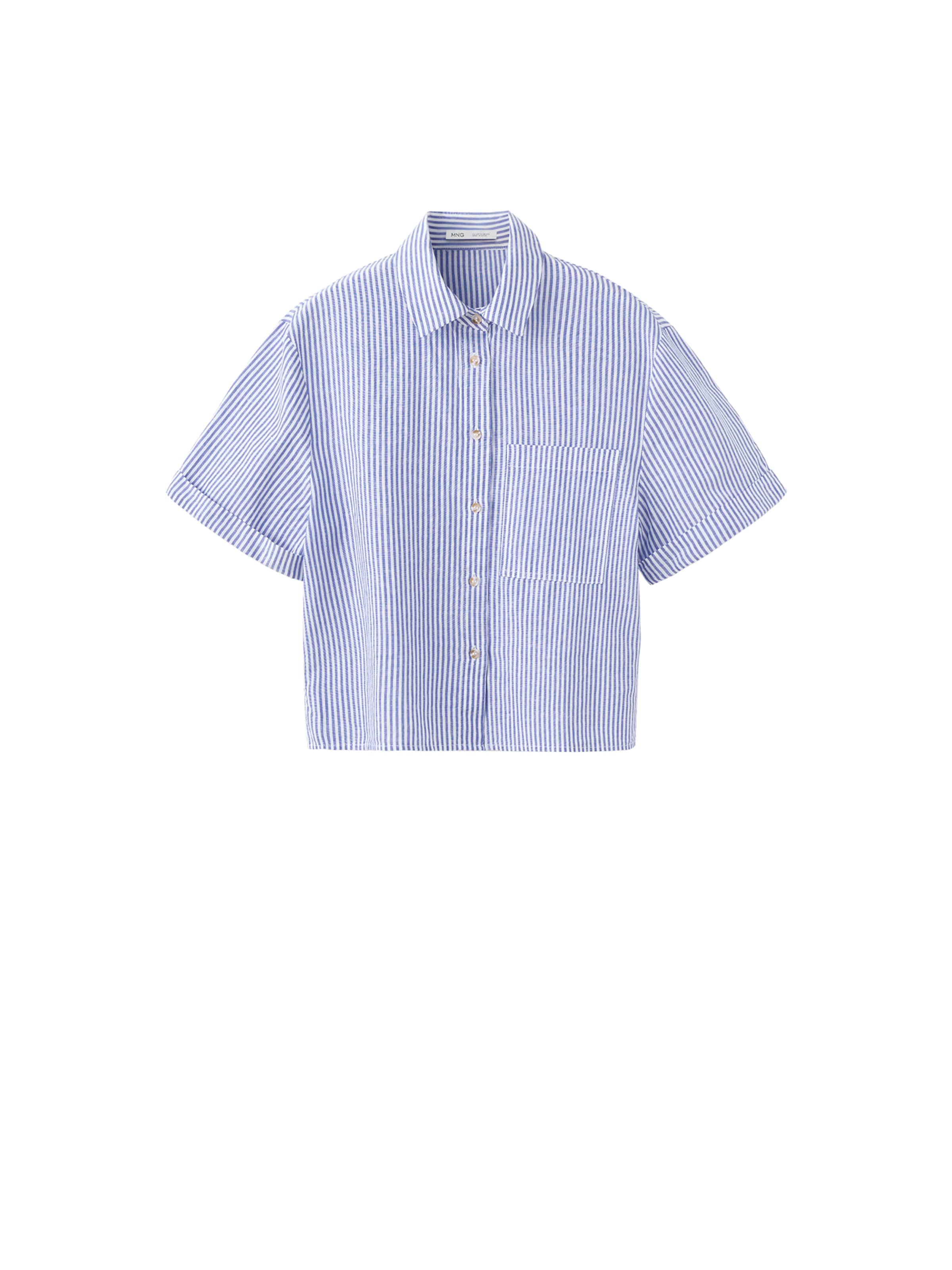 MANGO Bluza 'MANELI' | modra barva: sprednja stran