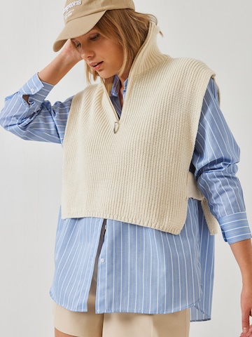 Bianco Lucci Pullover i beige: forside