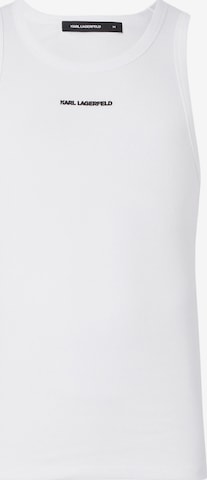 Karl Lagerfeld Shirt in Wit: voorkant