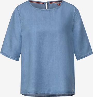 STREET ONE Blouse in Blue: front