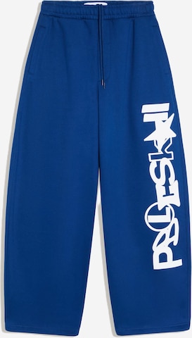 Bershka Barrel Housut värissä sininen: etupuoli