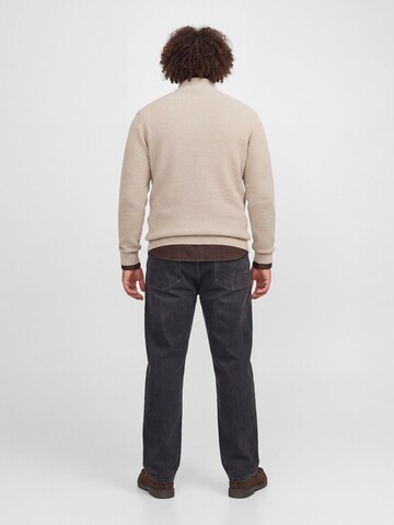 Pullover 'JPRBlustanley' di Jack & Jones Plus in beige