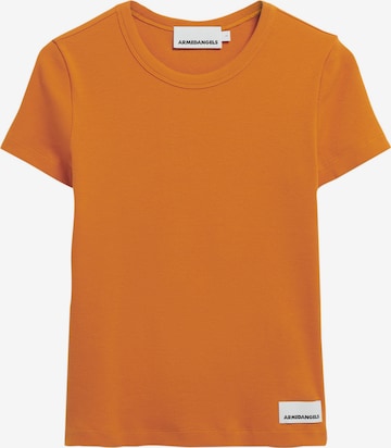 ARMEDANGELS Shirt 'KARDAA' in Orange: Vorderseite