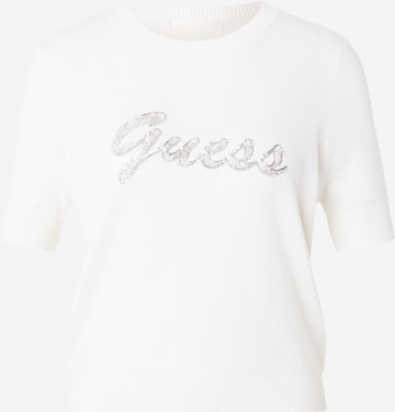 Pull-over 'MARGARET' GUESS en beige : devant