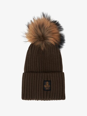 Refrigiwear Beanie 'SNOWFLAKE' in Brown: front