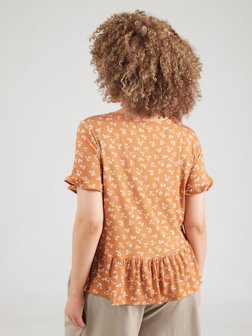 ABOUT YOU Curvy - Camiseta 'Glenn' en naranja