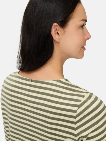 CAMEL ACTIVE Langarmshirt aus reiner Baumwolle in Grün