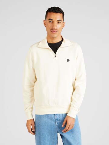 TOMMY HILFIGER Sweatshirt in Beige: predná strana