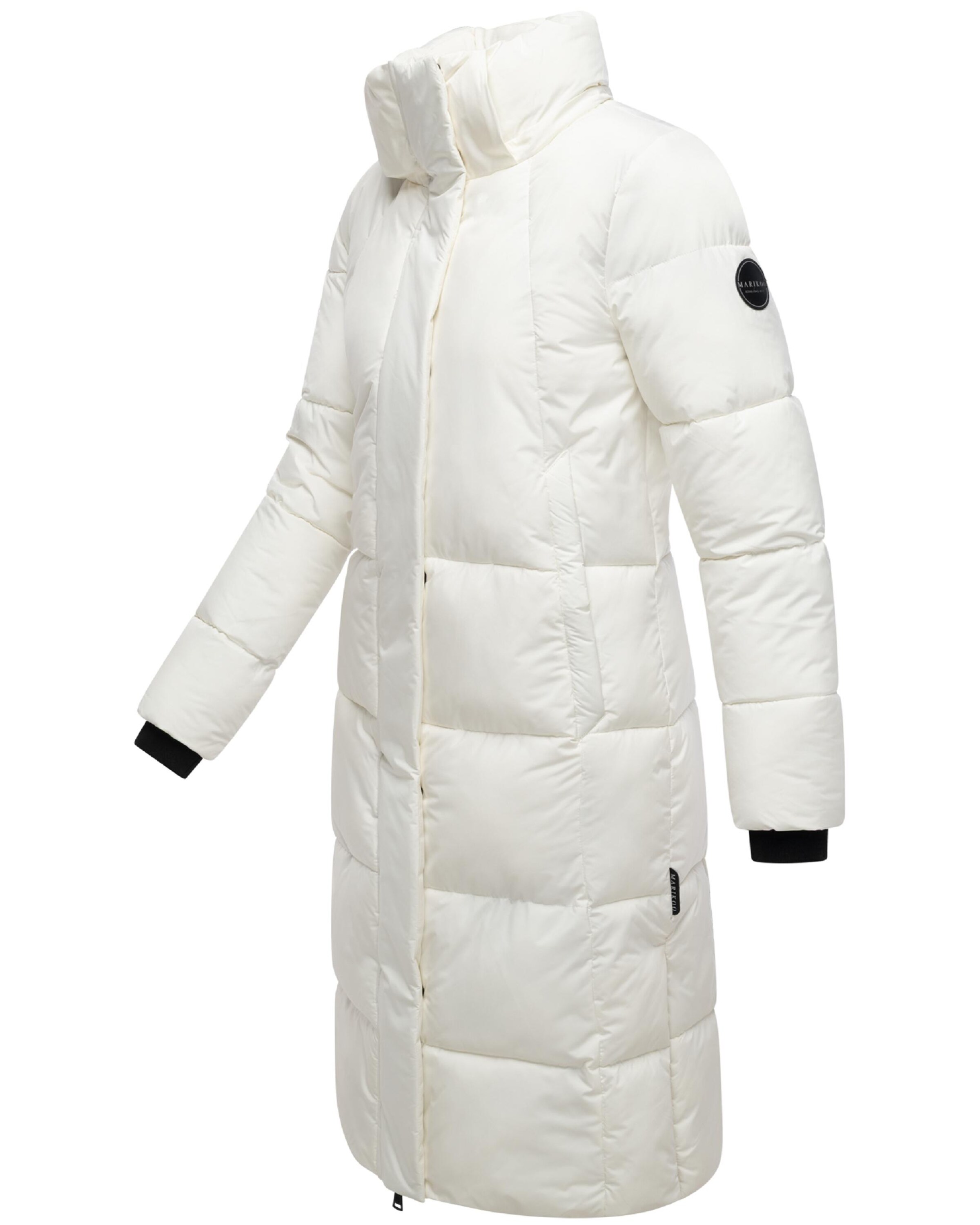 MARIKOO Winter Coat 'Chumanii XVI' in White